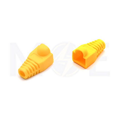 Network Plug Cover |RJ45 Plug Cover (Boot) 8P8C CAT6 |HMP-001 Yellow