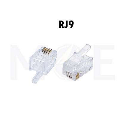 Orient Modular telephone handset Male Plug Connector RJ9 4Pin 4P4C