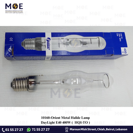 Orient Metal Halide Lamp DayLight E40 400W | HQI-TO