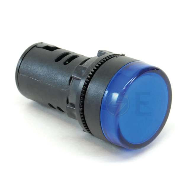 ORIENT Pilot Light / signal Lamp Blue 220V 22mm | Temoin 22mm AD22-220V BL | لمبة اشارة ازرق
