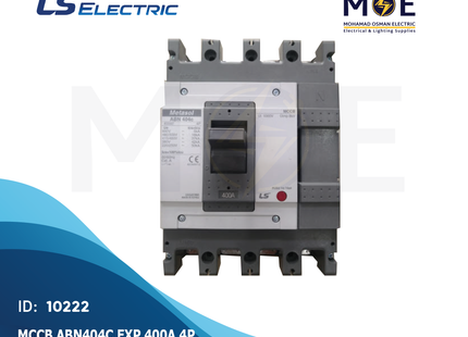 LS MCCB ABN404C EXP 400A 4P | ABN404C-164001200 | دجنتور صناعي ثلاثة فاز مع نتر