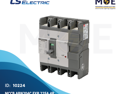 LS MCCB ABN204C EXP 225A 4P | ABN204C-138002700 | دجنتور صناعي ثلاثة فاز مع نتر