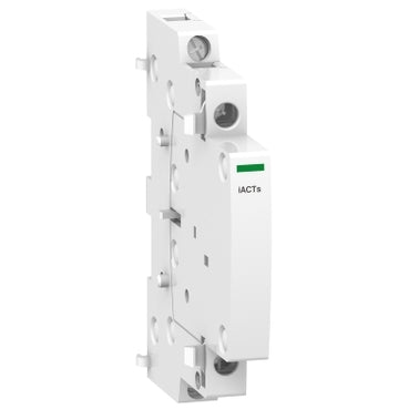 Schneider Acti9 iACTs Remote Indication Auxiliary Contact Block Side Mount 1NO+1NC | A9C15914