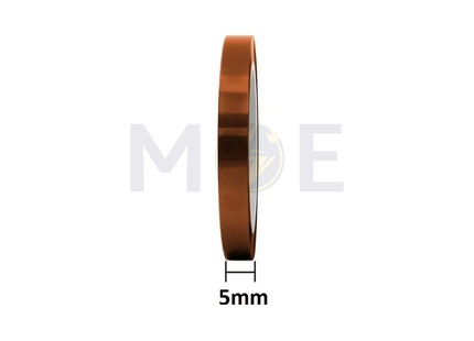 Kapton Thermal Sheilding Adhesive Tape 5mm 30mt