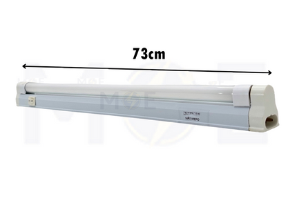 Goldenlight Fluorescent Tube Light Fixture Warmwhite With Power Switch T4 73cm 22W | T4-22W