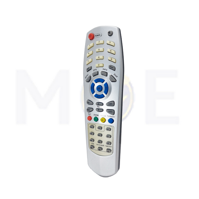 Universal SAT Remote Control Compatible with Strong Satellite Receivers Silver