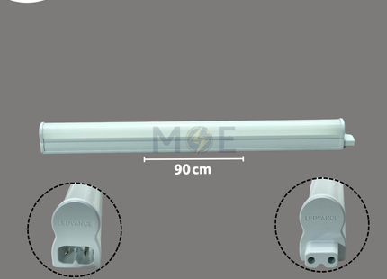 LEDVANCE LED Tube Light Fixture Warmwhite T5 9.6W 90cm | LDV-BT-3F-9.6W-AM | شاسي ليد ورم وايت