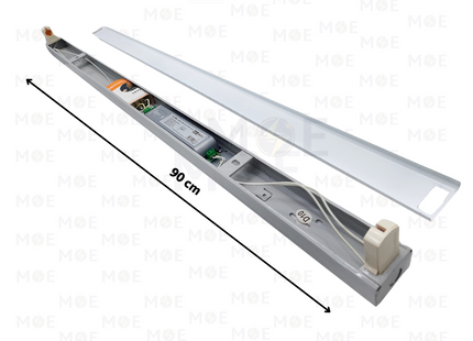 Liper Tube Light Fixture With Electronic Ballast For 1xT8 30W 90cm | HSD-LG | شاسي ترانس الكترون