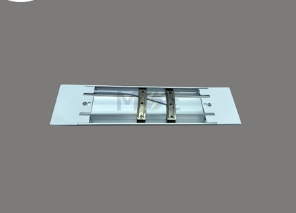Goldenlight LED Light Fixture Chrome Warmwhite 12W 30cm | T8-832 | شاسي عريضة ليد كروم ورم وايت