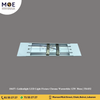 Goldenlight LED Light Fixture Chrome Warmwhite 12W 30cm | T8-832 | شاسي عريضة ليد كروم ورم وايت