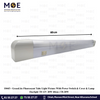 GreenLite Fluorescent Tube Light Fixture With Power Switch & Cover & Lamp Daylight T8 12V 20W 60cm | T8-20W