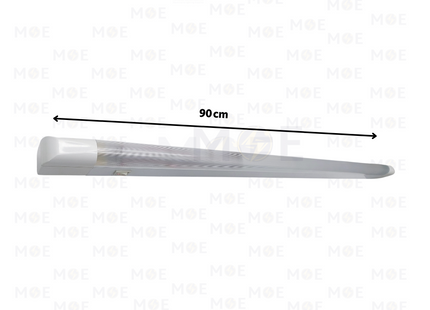 GreenLite Fluorescent Tube Light Fixture With Power Switch & Cover & Lamp Daylight T8 12V 30W 90cm | T8-30W | شاسي فلورسنت مع غطا و مفتاح و لمبة دايلايت