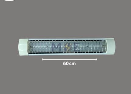 Blue Point LED Tube Light Fixture White Warmwhite T8 2x9W 60cm | شاسي ليد شفر مجوزة ابيض