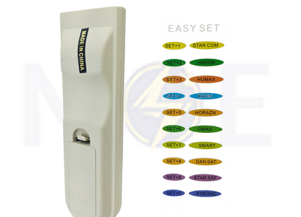 Universal SAT Remote Control Compatible with all Satellite Receiver brands models 2000 IN 1 / 1000IN1