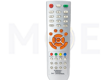 ihandy Universal SAT Remote Control Compatible with all Satellite Receiver brands models 3000 in 1 | AUN 0442+(D)