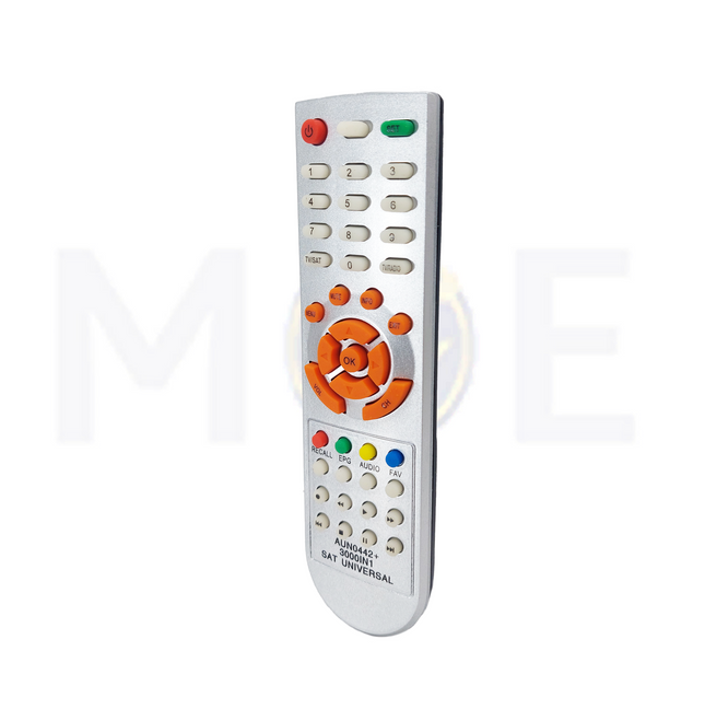 ihandy Universal SAT Remote Control Compatible with all Satellite Receiver brands models 3000 in 1 | AUN 0442+(D)