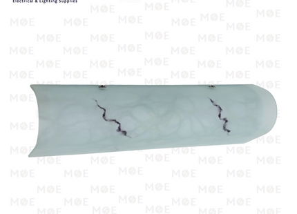 RB Mirror Light Applique Calacatta Marbled 2xE14 | 9813/2 | ابليك مغسلة ساندويش مراية مرخم لمبتين