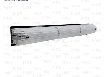 RB Mirror Light Applique Frosted Silver 3xE14 | 8116/3 | ابليك مغسلة ساندويش مراية مغشى فضي