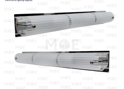 RB Mirror Light Applique Frosted Silver 3xE14 | 8116/3 | ابليك مغسلة ساندويش مراية مغشى فضي