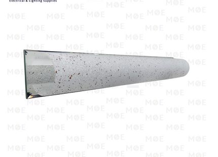 RB Mirror Light Applique White Pointed Glass 3xE14 | 33009/3 | ابليك مغسلة ساندويش مراية زجاج منقط ابيض