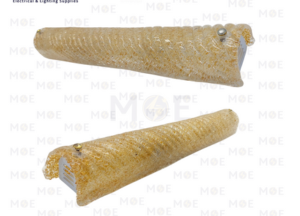 RB Mirror Light Applique Amber 3xE14 | 501/3 | ابليك مغسلة ساندويش محجر عسلي