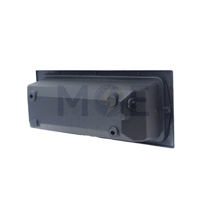 Garden/Stairs Light Recessed Rectangular Wall Lamp/Applique Matt Black 23x10cm E27 | 920 2(S)