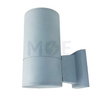 Light UP Wall Light Cylinder Silver E27 21cm | 10821/1-SL