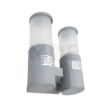 Light UP Wall Light Silver 2xE27 20cm | FL8075-2