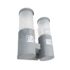Light UP Wall Light Silver 2xE27 20cm | FL8075-2