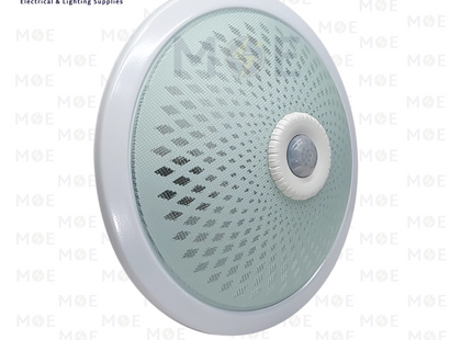Sebro Ceiling Light / Downlight without lamp with Sensor 30cm 2xE27 | 99 800 01 | غلوب سقف/ بلافونيه تركي مع حساس حركة
