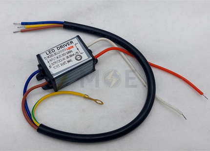 LED IP66 Driver Aluminum AC 85-265V DC 3-14V 300mA 3W | BG-101013 | ترانس ليد مطري المنيوم