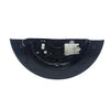 Eco Half Moon Wall Light Black E27
