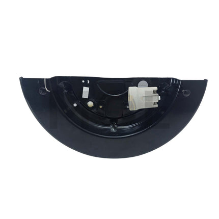 Eco Half Moon Wall Light Black E27