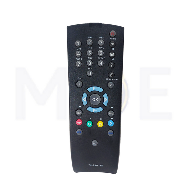 Grundig Universal TV Remote control For Grundig CRT TVs | TELE PILOT 150C (TP-150C)