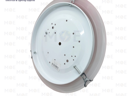 Murano Ceiling Light / Downlight Glass Round Pink 2xE27 30cm | غلوب سقف/ بلافونيه زجاج مورانو مدور زهري