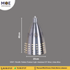 Metallic Tubular Pendant Light Aluminum E27 40cm | Alum-40cm