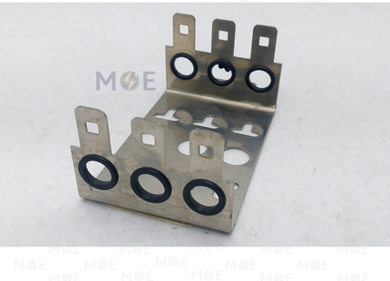 Back Mount Frame For MDF Krone LSA PLUS module Strip 30 Pair| BJ-3A | شاسي مشط جنكسيون للتلفون