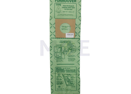 Vacuum Cleaner Dust Bag Type A Shiny Green - كيس هوفر اخضر فاتح