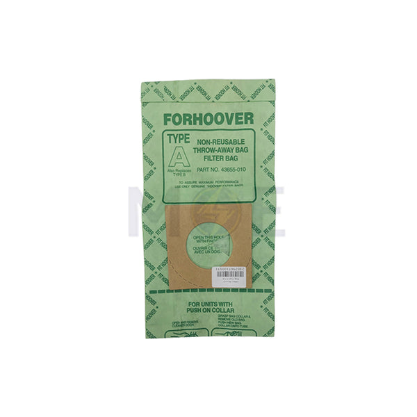 Vacuum Cleaner Dust Bag Type A Shiny Green - كيس هوفر اخضر فاتح