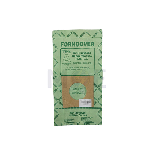Vacuum Cleaner Dust Bag Type A Shiny Green - كيس هوفر اخضر فاتح