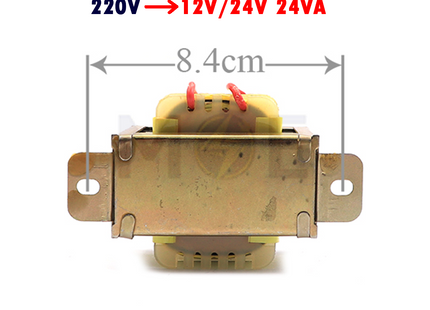 Heavy iron Classic Type Step Down Transformer/Converter AC/AC 220V to 12V/24V 24VA 1-2A