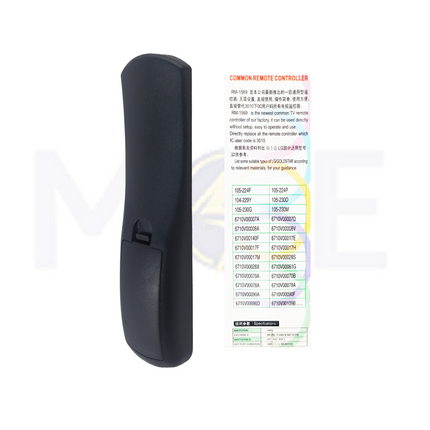 Universal TV Remote control For LG / GOLDSTAR CRT TVs | RM-1569
