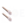 Telephone Handset Cord RJ9 to RJ9 Dark Beige 4P4C 5mt