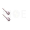 Telephone Handset Cord RJ9 to RJ9 White 4P4C 5mt