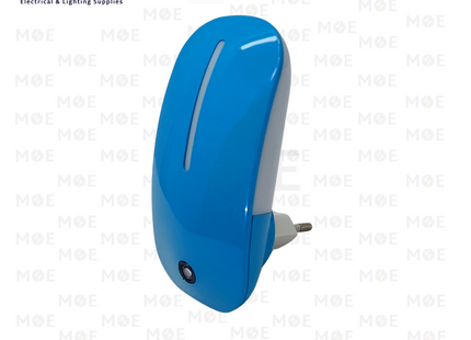 Plug-in Night Light LED With Photocell Blue Daylight 1W | A66 | نواصة بفيش ليد مع حساس ضوء ازرق دايلايت