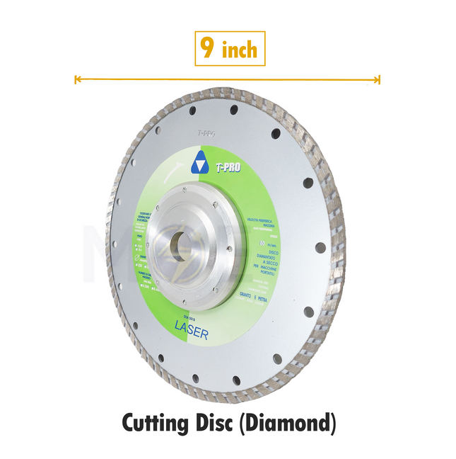 T-PRO Diamond Dry Cutting Disc 230x22.23mm | DSA5018