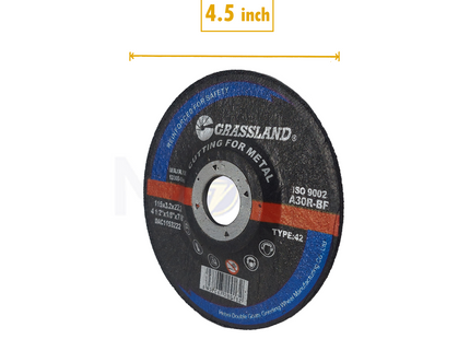 GrassLand Abrasive Metal Grinding Disc 115x3.2x22.2mm | A30R-BF