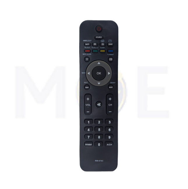 Universal TV Remote control For Philips LCD/LED TVs | RM-670C