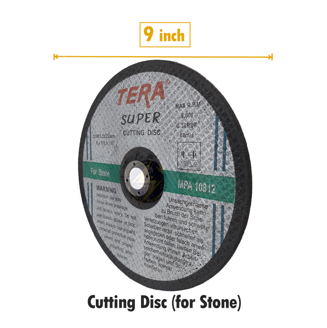 Tera Abrasive Stone Cutting Disc 230x3.2x22.2mm | MPA10812