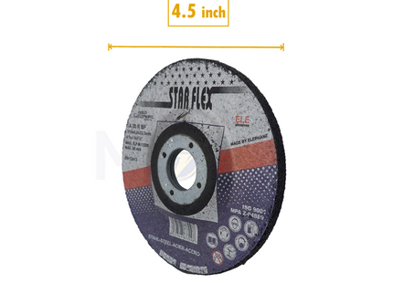 10695-STARFLEX Metal Grinding Disc 115x6x22.2mm A30R BF